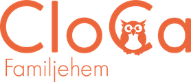 logotyp Cloca  Familjehem i Sverige AB